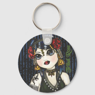 Tribal Rose Tribal Bly Dancer Schlüsselkette Schlüsselanhänger