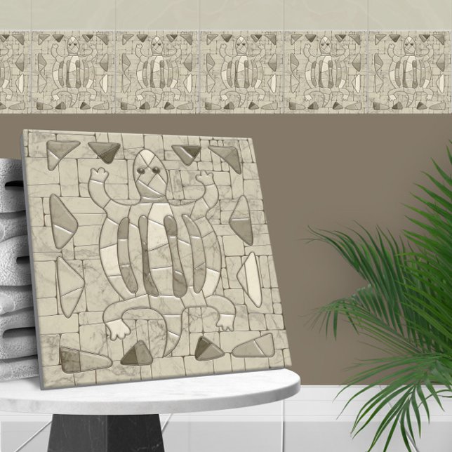 Tribal Sand Mosaik Art Fliese (Von Creator hochgeladen)