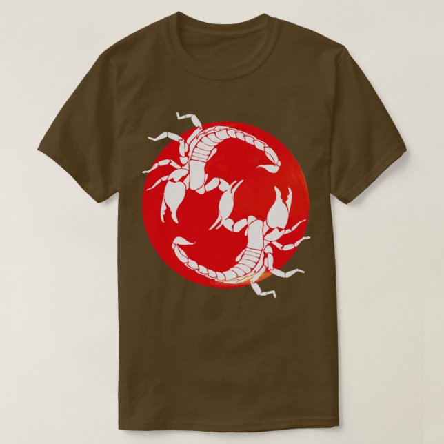 Tribal Scorpion Letter S T-Shirt (Design vorne)