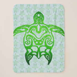 Tribal Sea Turtle Honu Sherpadecke