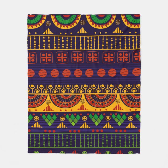 Tribal seamless pattern.  fleecedecke (Vorderseite)