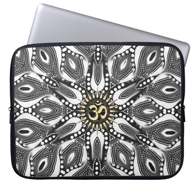Tribal Serpal OM Laptop Sleeve (Vorderseite)