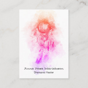 *~* Tribal Shamanic Traumfänger Heiliger Schamane Visitenkarte