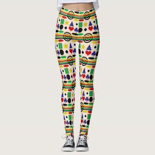 Tribal skandinavisches Muster Leggings