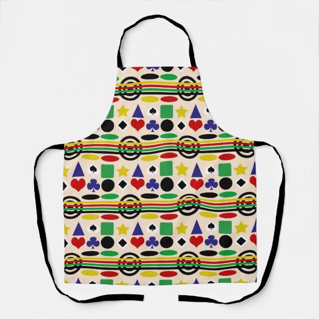 Tribal skandinavisches Muster Schürze (Vorderseite)
