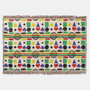 Tribal skandinavisches nordisches Musterdesign Decke