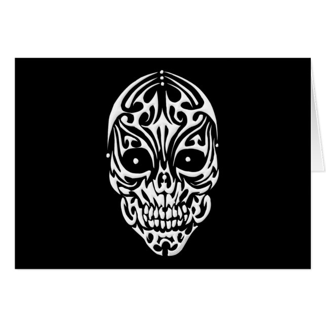 Tribal Skull (Vorderseite (Horizontal))