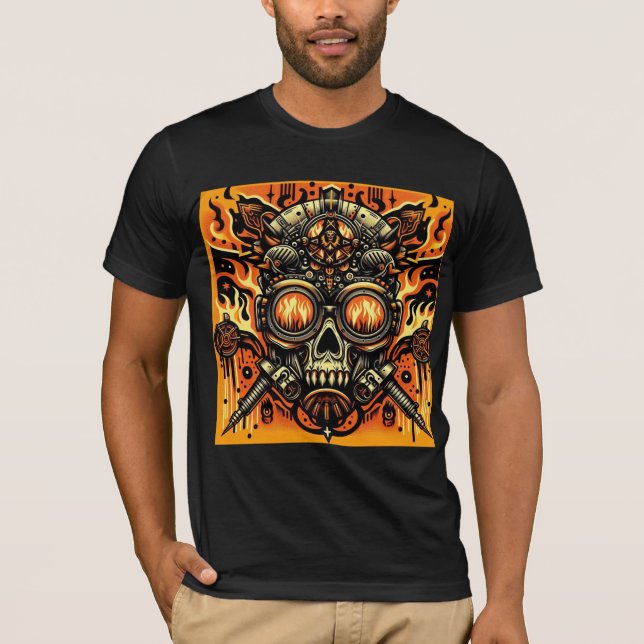 Tribal Skull Collection T-Shirt (Vorderseite)