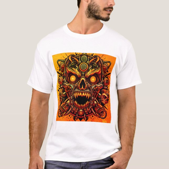 Tribal Skull Collection T-Shirt (Vorderseite)