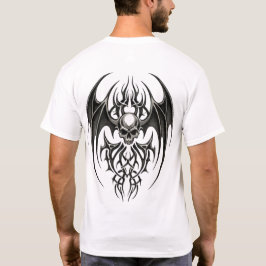 Tribal Skull Emblem T-Shirt