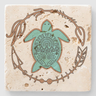 Tribal Southwest Turtle Untersetzer