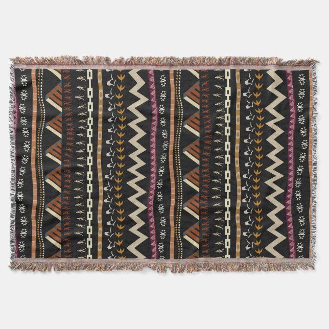 Tribal Stripes Design Gewindesteigung Decke (Vorderseite)