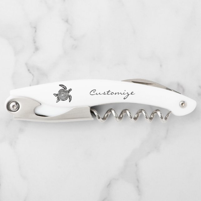 Tribal Style Turtle Thunder_Cove Kellnermesser (Vorderseite)