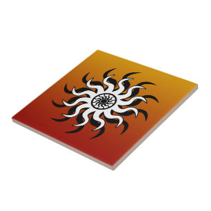 Tribal Sun Südwest Design Keramik Tile Fliese