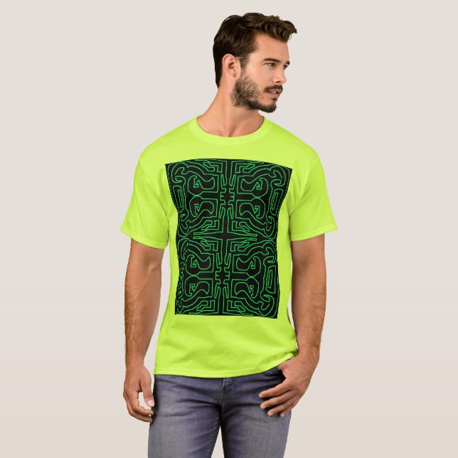 Tribal Symmetry-T - Shirt (Vorne ganz)