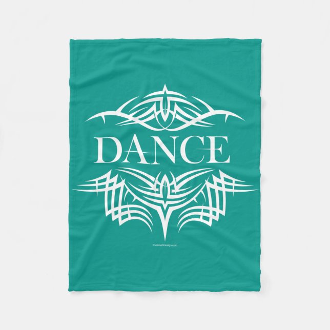 Tribal-Tanz Fleecedecke (Vorderseite)