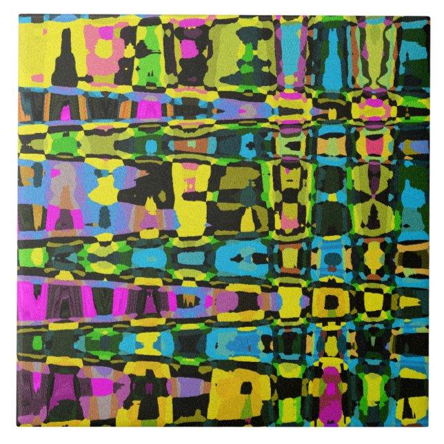 Tribal Tapestry Fliese (Vorderseite)