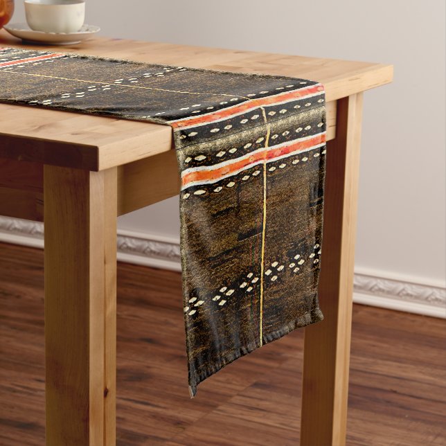 "Tribal Tapestry" Kurzer Tischläufer (Beispiel)