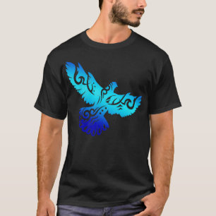 Tribal Tattoo Pigeon Geschenk Idee 2 T-Shirt