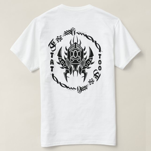 Tribal Tattoo T-Shirt (Design Rückseite)
