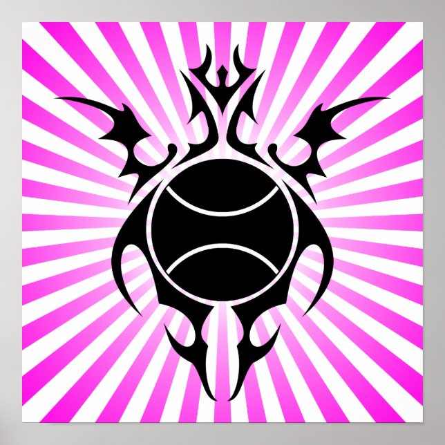 Tribal-Tennis Poster (Vorne)