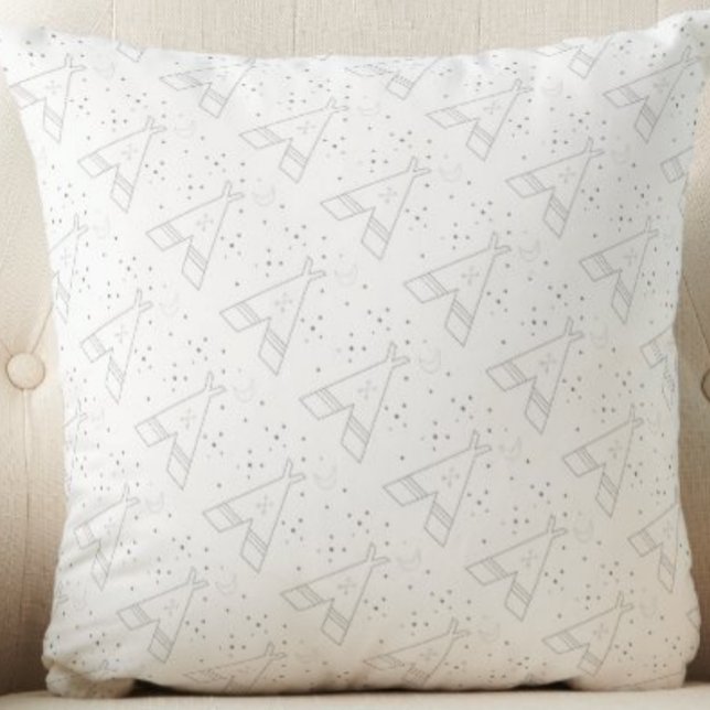 Tribal Tepee Muster Design Pillow Kissen (Von Creator hochgeladen)