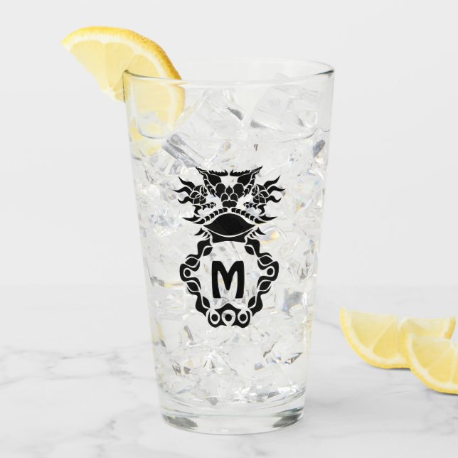 Tribal Texas Horned Lizard Toad Pride Glas (Vorderseite Ice)