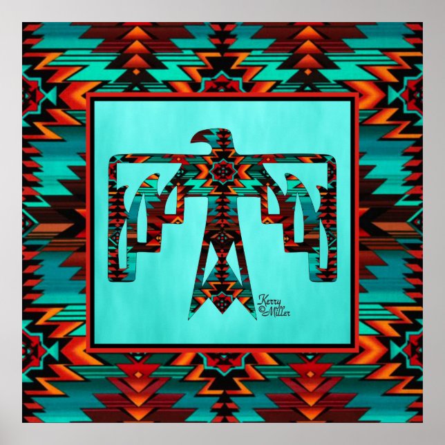 Tribal Thunderbird Poster (Vorne)
