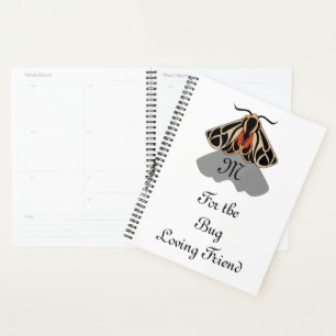 Tribal Tiger Moth Monogram Planer