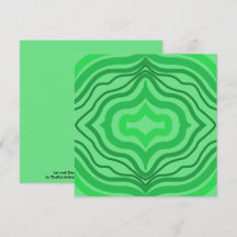 Tribal Tropical Wavy Green Lines Geometrie Art