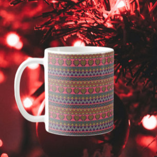 Tribal Vibe Classic Tasse - Bold Boho Morning Ener