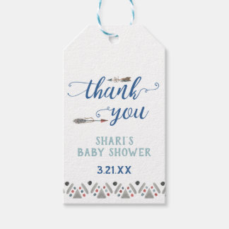 Tribal Vielen Dank für Ihre Unterstützung Tag Geschenkanhänger