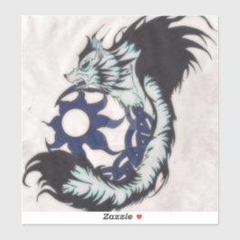 Tribal Viking Wolf Laptop Decal Aufkleber