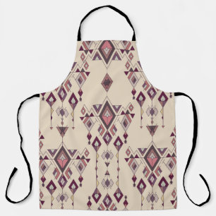 Tribal Vintage Ethnisch Nahtlos Aztekisch Schürze