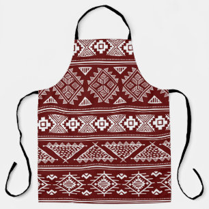 Tribal Vintage ethnische nahtlose Illustrationspla Schürze