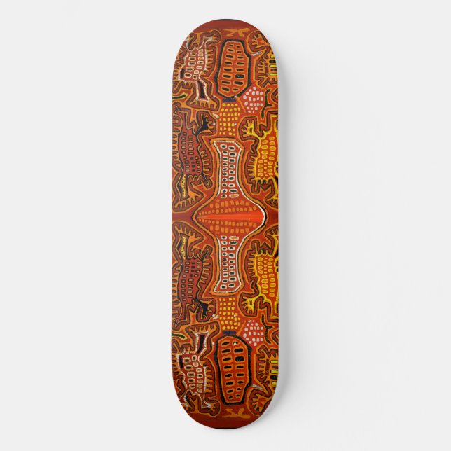 Tribal VooDou Spirits Skateboard (Vorderseite)