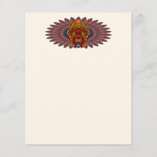 Tribal Warrior King Ritual Mask