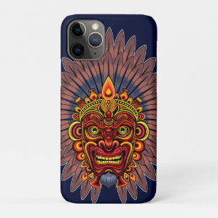 Tribal Warrior King Ritual Mask Case-Mate iPhone Hülle