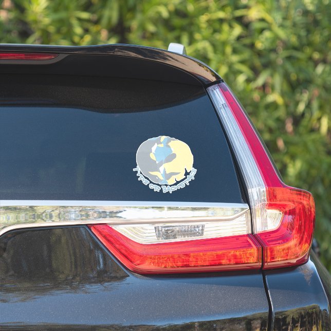 Tribal Wildlife Art Sticker Personalisiert Decals (Auto Seite)