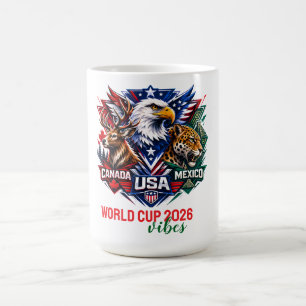Tribal Wildlife Harmony Weltmeisterschaft 2026 Kaffeetasse