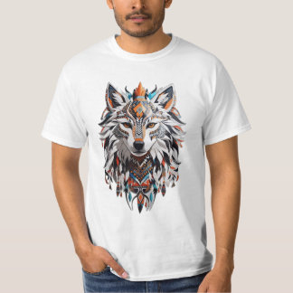 Tribal Wolf Tier entworfen Hemd T-Shirt
