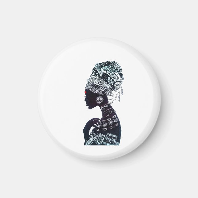 Tribal Women Magnet (Vorne)