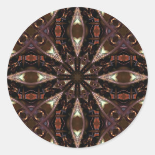 Tribal Zwei Runder Aufkleber