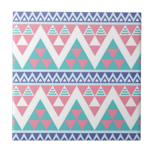 Tribaler Aztec-Farbmuster Fliese