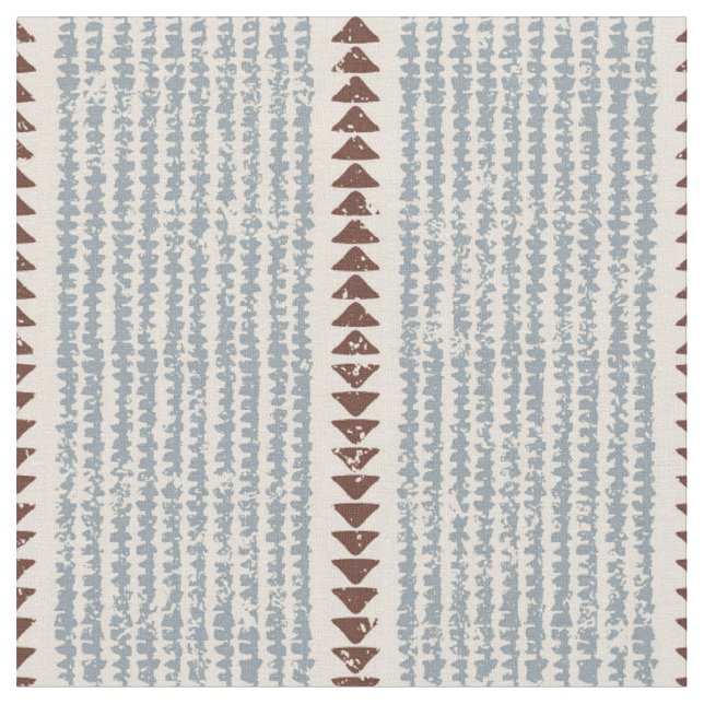Tribaler Schlammstoff geometrisches Muster ethnisc Stoff (Nahaufnahme)