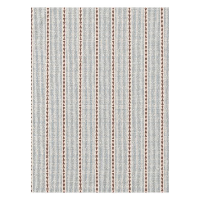 Tribaler Schlammstoff geometrisches Muster ethnisc Tischdecke (Vorderseite)
