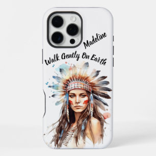 Tribales Erbe Traditionelle Gesichtsbemalung iPhone 16 Pro Max Hülle