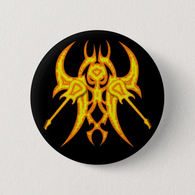 TRIBALGUITARS BUTTON (Vorderseite)