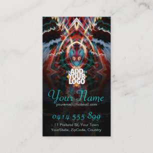 TribalSheild-Fraktal-Visitenkarte Visitenkarte