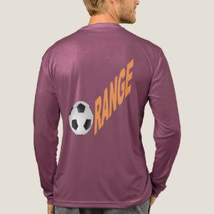 Triblend-braune Männershirts ORANGE SPORT Tri-Blend Shirt